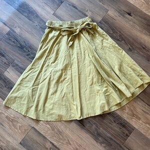 Linen/ Cotton Skirt - Size M